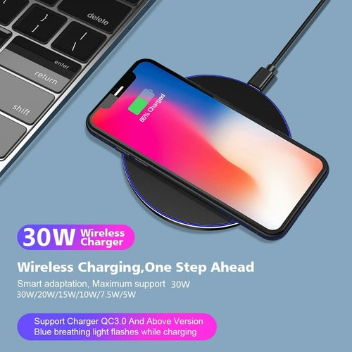 Fuente de carga inhalambrica